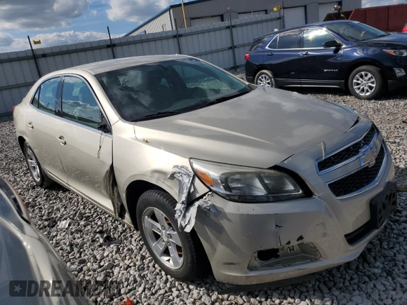 2013 Chevrolet Malibu LS with VIN 1G11B5SA2DF160698, listed as a Copart auction lot 56064975 with 59,122 mi miles and Clean Title. Bid and sale history available at DreamBid. Image 4.