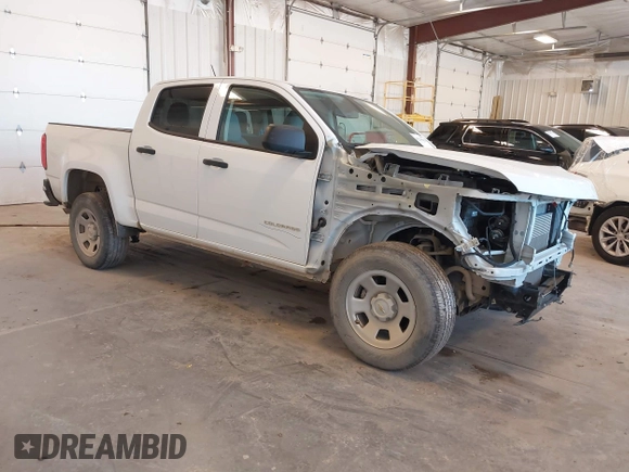 2022 Chevrolet Colorado 2WD Work Truck with VIN 1GCGSBEA7N1306183, listed as a IAAI auction lot 42230862 with 14,471 mi miles and . Bid and sale history available at DreamBid. Image 1.