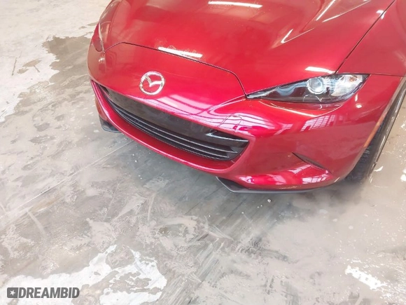 2023 Mazda MX-5 Miata RF Grand Touring with VIN JM1NDAM75P0558590, listed as a IAAI auction lot 41479610 with 4,446 mi miles. Bid and sale history available at carsss.com. Image 6.