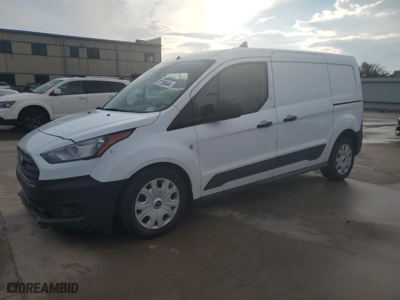 2022 Ford Transit Connect Van XL with VIN NM0LS7S71N1527845, listed as a Copart auction lot 71798444 with 50,092 mi miles and Salvage Title. Bid and sale history available at carsss.com. Image 1.