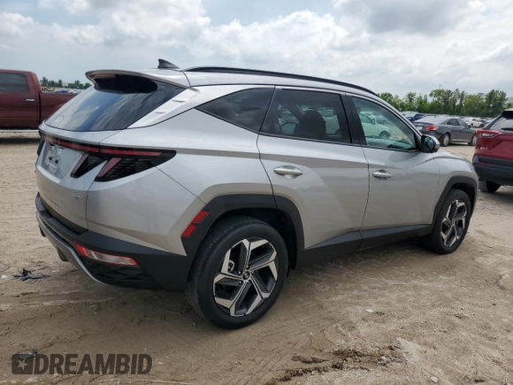 2024 Hyundai Tucson Limited with VIN 5NMJECDE4RH358017, listed as a Copart auction lot 54060565 with 28,442 mi miles and Salvage Title. Bid and sale history available at carsss.com. Image 3.
