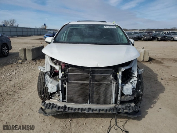 2021 Toyota Sienna LE with VIN 5TDBRKEC5MS063322, listed as a Copart auction lot 47177055 with 3,901 mi miles and Salvage Title. Bid and sale history available at carsss.com. Image 5.