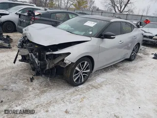 2020 Nissan Maxima SL with VIN 1N4AA6DV4LC374744, listed as a IAAI auction lot 41328590 with 93,722 mi miles. Bid and sale history available at carsss.com. Image 18.