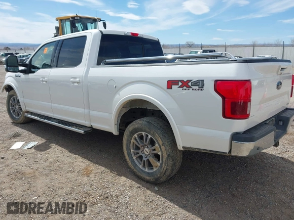 2019 Ford F-150 XL with VIN 1FTFW1E47KFA80486, listed as a IAAI auction lot 41824508 with 60,537 mi miles. Bid and sale history available at carsss.com. Image 3.