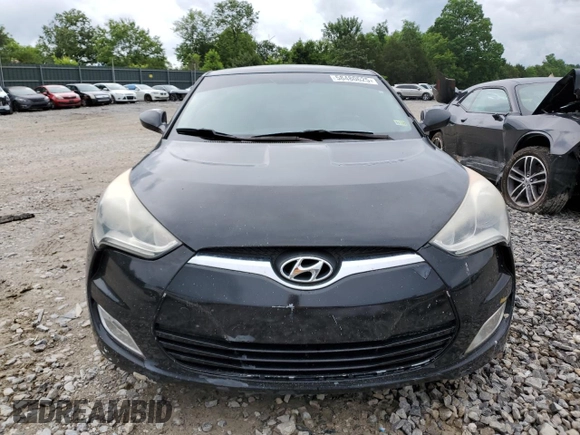 2012 Hyundai Veloster w/Black Int with VIN KMHTC6AD0CU059003, listed as a Copart auction lot 58480625 with 133,137 mi miles and Salvage title. Bid and sale history available at DreamBid. Image 5.