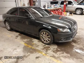 2011 Audi A4 2.0T Premium Plus with VIN WAUFFAFL6BN052400, listed as a IAAI auction lot 41633781 with 181,302 mi miles. Bid and sale history available at carsss.com. Image 1.