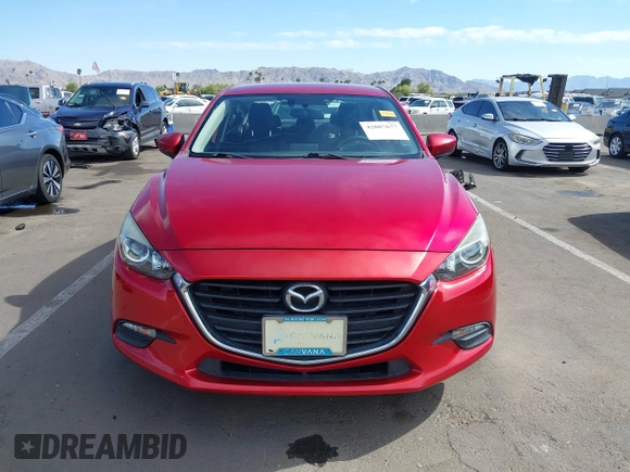 2017 Mazda 3 Sport with VIN 3MZBN1U74HM157723, listed as a IAAI auction lot 42087677 with 57,774 mi miles and . Bid and sale history available at DreamBid. Image 12.