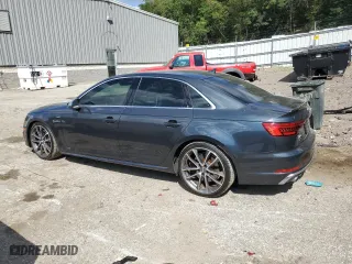 2018 Audi S4 Prestige with VIN WAUC4AF46JA001485, listed as a Copart auction lot 68178603 with 38,726 mi miles. Bid and sale history available at carsss.com. Image 2.