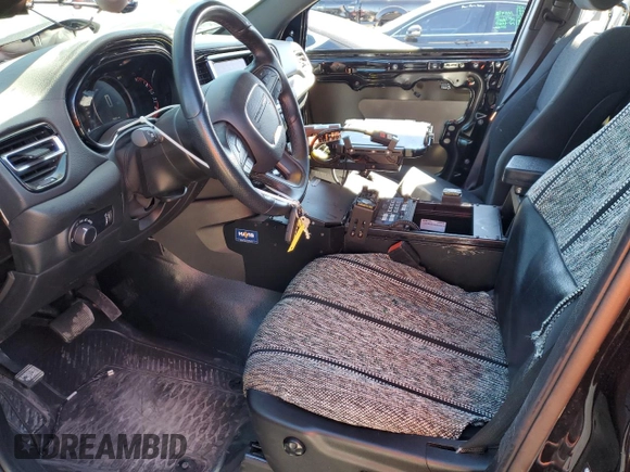 2023 Dodge Durango Pursuit with VIN 1C4RDJFG8PC605155, listed as a Copart auction lot 50243075 with 25,883 mi miles and Salvage title. Bid and sale history available at DreamBid. Image 7.