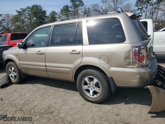2006 Honda Pilot EX-L with VIN 5FNYF285X6B039458, listed as a Copart auction lot 49617045 with 92,063 mi miles and Clean Title. Bid and sale history available at carsss.com. Image 2.