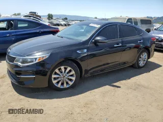 2016 Kia Optima LX z VIN 5XXGT4L31GG082493, wystawiony jako Copart lot #60292725 z przebiegiem 124 513 mil mil oraz Czysty tytuł • Clean title. Historia ofert i sprzedaży dostępna na DreamBid. Obrazek 1.