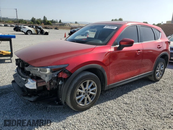 2023 Mazda CX-5 2.5 S Carbon Edition with VIN JM3KFBCMXP0114137, listed as a Copart auction lot 59769684 with 43,060 mi miles and Salvage Title. Bid and sale history available at carsss.com. Image 1.