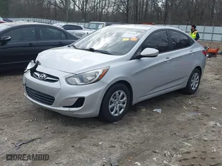 2012 Hyundai Accent GLS with VIN KMHCT4AE5CU242474, listed as a IAAI auction lot 41455547 with 163,199 mi miles. Bid and sale history available at carsss.com. Image 18.