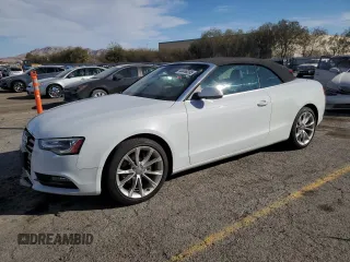 2014 Audi A5 Premium Plus z VIN WAULFAFH2EN002645, wystawiony jako Copart lot #44446205 z przebiegiem 109 795 mil mil oraz Szkoda całkowita • Salvage title. Historia ofert i sprzedaży dostępna na DreamBid. Obrazek 1.