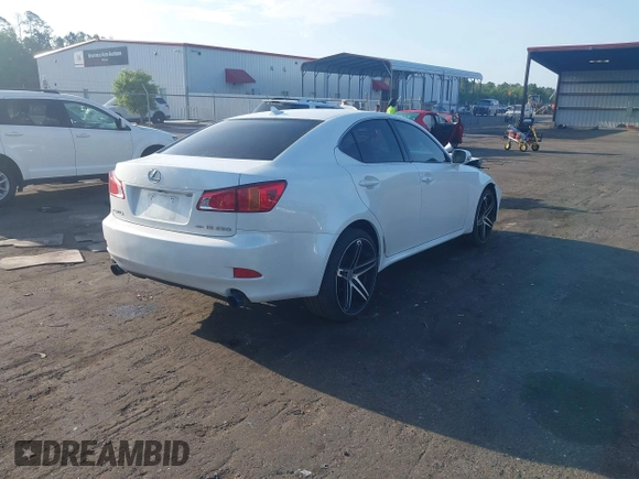 2010 Lexus IS 250 with VIN JTHCF5C20A2033235, listed as a IAAI auction lot 42126601 with 48,028 mi miles and . Bid and sale history available at DreamBid. Image 4.