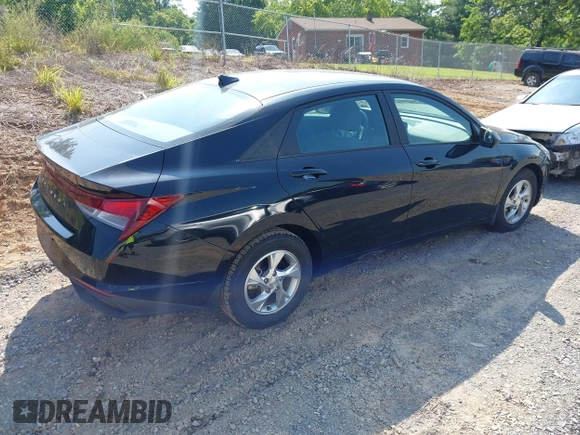 2023 Hyundai Elantra SE with VIN KMHLL4AG9PU384818, listed as a IAAI auction lot 42399244 with 35,358 mi miles and . Bid and sale history available at DreamBid. Image 4.