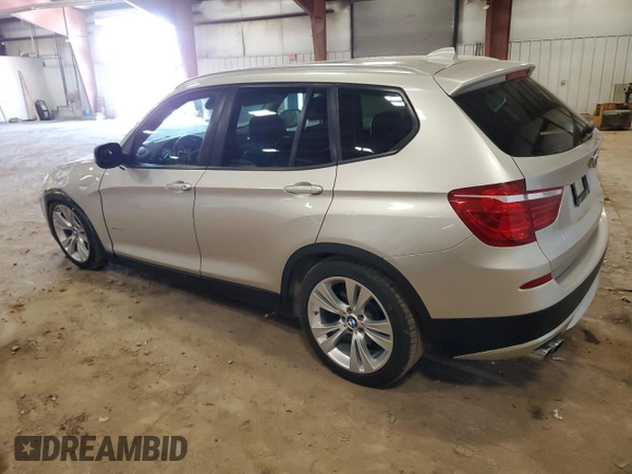 2014 BMW X3 xDrive35i z VIN 5UXWX7C56E0E76543, wystawiony jako Copart lot #56428785 z przebiegiem 126 024 mil mil oraz Czysty tytuł • Clean title. Historia ofert i sprzedaży dostępna na DreamBid. Obrazek 2.