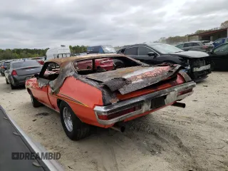 1970 Pontiac GTO z VIN 242370Z105640, wystawiony jako Copart lot #51594524 z przebiegiem Nie podano mil oraz Szkody całkowita. Historia ofert i sprzedaży dostępna na DreamBid. Obrazek 2.