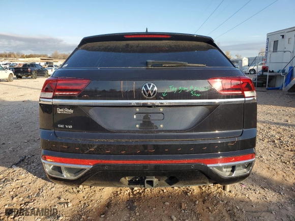 2021 Volkswagen Atlas Cross Sport 3.6L V6 SE w/Technology R-Line with VIN 1V2PE2CA1MC227488, listed as a Copart auction lot 85191724 with 49,053 mi miles and Salvage Title. Bid and sale history available at carsss.com. Image 6.