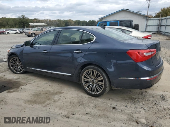 2014 Kia Cadenza Limited with VIN KNALN4D75E5153722, listed as a Copart auction lot 78716824 with 91,411 mi miles and Clean Title. Bid and sale history available at carsss.com. Image 2.