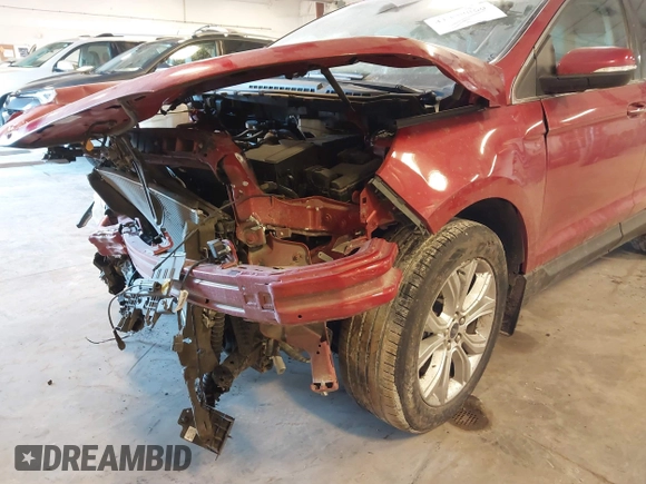 2020 Ford Edge Titanium z VIN 2FMPK4K93LBB65941, wystawiony jako IAAI lot #41498066 z przebiegiem 38 985 mil mil oraz . Historia ofert i sprzedaży dostępna na DreamBid. Obrazek 6.