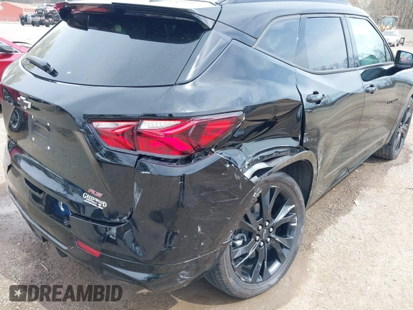 2020 Chevrolet Blazer RS z VIN 3GNKBERS6LS713381, wystawiony jako IAAI lot #41995633 z przebiegiem 54 869 mil mil oraz . Historia ofert i sprzedaży dostępna na DreamBid. Obrazek 17.