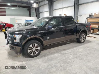 2016 Ford F-150 XLT with VIN 1FTEW1EG6GFA30417, listed as a Copart auction lot 62717765 with 125,726 mi miles and Salvage title. Bid and sale history available at DreamBid. Image 1.