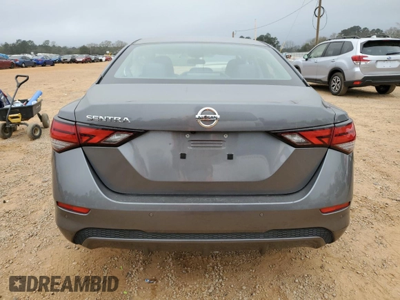 2020 Nissan Sentra S with VIN 3N1AB8BV4LY306203, listed as a Copart auction lot 49105575 with 59,303 mi miles and Non Repairable. Bid and sale history available at carsss.com. Image 6.