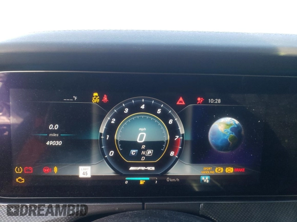 2018 Mercedes-Benz E-Class AMG E 63 S with VIN WDDZF8KB6JA368395, listed as a Copart auction lot 65426572 with 49,030 mi miles. Bid and sale history available at carsss.com. Image 8.