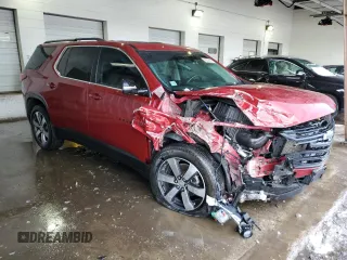 2020 Chevrolet Traverse LT Leather with VIN 1GNEVHKWXLJ321380, listed as a Copart auction lot 45502615 with 67,597 mi miles and Salvage Title. Bid and sale history available at carsss.com. Image 4.