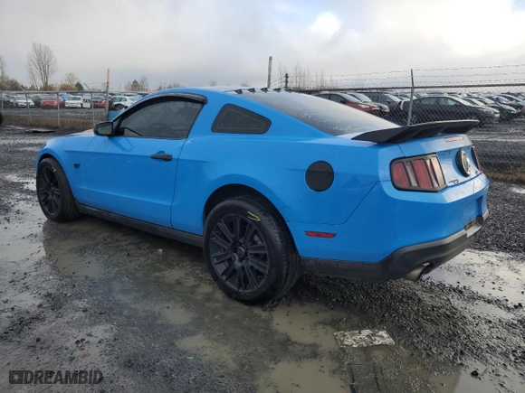 2010 Ford Mustang GT with VIN 1ZVBP8CH0A5108494, listed as a Copart auction lot 41536415 with 108,023 mi miles and Salvage Title. Bid and sale history available at carsss.com. Image 2.