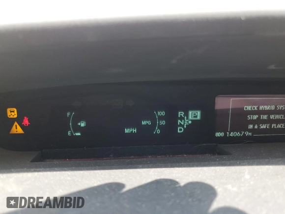 2012 Toyota Prius One z VIN JTDKN3DUXC1530371, wystawiony jako Copart lot #60174575 z przebiegiem 140 679 mil mil oraz Szkoda całkowita • Salvage title. Historia ofert i sprzedaży dostępna na DreamBid. Obrazek 9.