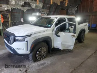 2023 Nissan Frontier Pro-4X with VIN 1N6ED1EK0PN629410, listed as a Copart auction lot 62221685 with 15,716 mi miles and Non repairable. Bid and sale history available at DreamBid. Image 1.