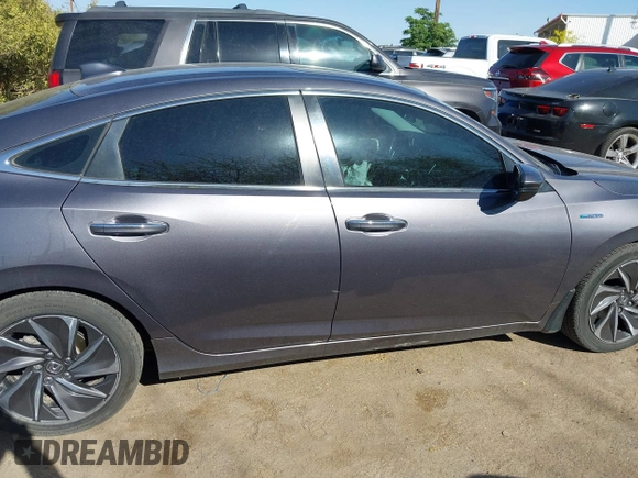 2022 Honda Insight Touring with VIN 19XZE4F93NE005200, listed as a IAAI auction lot 41994116 with 79,549 mi miles and . Bid and sale history available at carsss.com. Image 13.