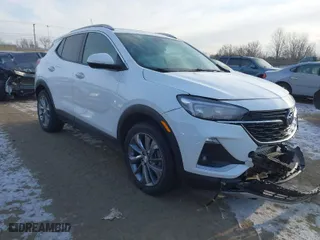 2021 Buick Encore GX Select with VIN KL4MMDS2XMB088412, listed as a IAAI auction lot 41397654 with 21,653 mi miles. Bid and sale history available at carsss.com. Image 1.