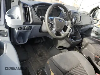 2018 Ford Transit with VIN 1FTYR1ZM1JKA58709, listed as a Copart auction lot 57285645 with 222,673 mi miles and Salvage title. Bid and sale history available at DreamBid. Image 8.