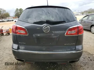 2014 Buick Enclave Leather with VIN 5GAKRBKD9EJ118996, listed as a Copart auction lot 49839445 with 210,477 mi miles and Salvage Title. Bid and sale history available at DreamBid. Image 6.