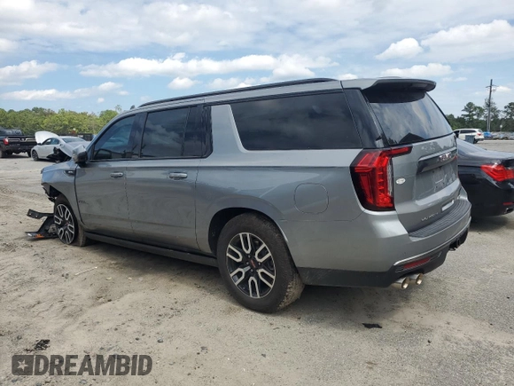 2023 GMC Yukon XL AT4 with VIN 1GKS2HKL8PR442320, listed as a Copart auction lot 73411524 with 20,984 mi miles and Salvage Title. Bid and sale history available at carsss.com. Image 2.
