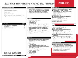 2023 Hyundai Santa Fe Hybrid SEL Premium with VIN 5NMS3DA12PH012224, listed as a Copart auction lot 87618035 with 0 mi miles and Clean Title. Bid and sale history available at carsss.com. Image 13.