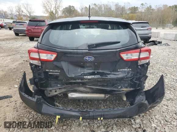 2019 Subaru Impreza with VIN 4S3GTAB66K3734091, listed as a Copart auction lot 76927024 with 128,778 mi miles and Salvage title. Bid and sale history available at DreamBid. Image 6.