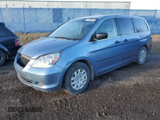 2006 Honda Odyssey LX with VIN 5FNRL38286B508295, listed as a Copart auction lot 46486555 with 352,003 mi miles and Salvage Title. Bid and sale history available at carsss.com. Image 1.