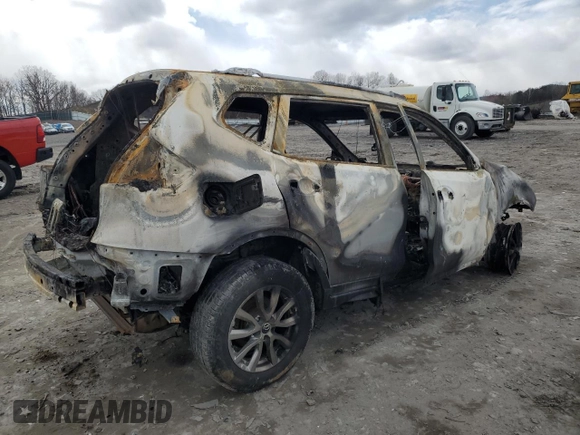 2018 Nissan Rogue SV with VIN KNMAT2MV0JP590769, listed as a Copart auction lot 52306585 with Not Provided miles and Salvage Title. Bid and sale history available at carsss.com. Image 3.