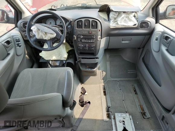2007 Dodge Grand Caravan SE with VIN 1D4GP24RX7B227907, listed as a Copart auction lot 59116895 with Not provided miles and Salvage title. Bid and sale history available at DreamBid. Image 8.