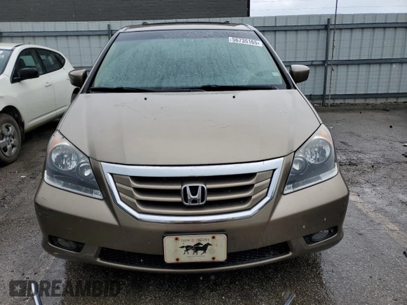 2009 Honda Odyssey Touring с VIN 5FNRL38929B048214, выставлен на аукционе Copart как лот 56735165 с пробегом 158 532 миль миль и Чистый • Clean title. История ставок и продаж доступна на DreamBid. Изображение 5.