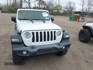 2018 Jeep Wrangler Sport S with VIN 1C4GJXANXJW189849, listed as a IAAI auction lot 42081074 with 78,431 mi miles and . Bid and sale history available at DreamBid. Image 12.