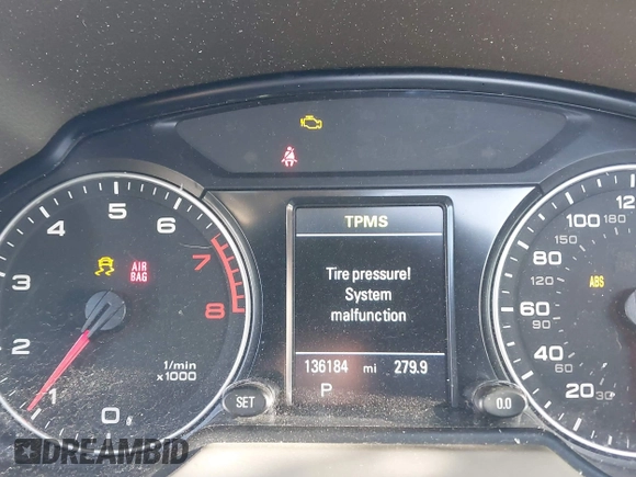 2011 Audi Q5 Premium Plus with VIN WA1LFAFP9BA006280, listed as a IAAI auction lot 41987567 with 136,184 mi miles and . Bid and sale history available at DreamBid. Image 7.