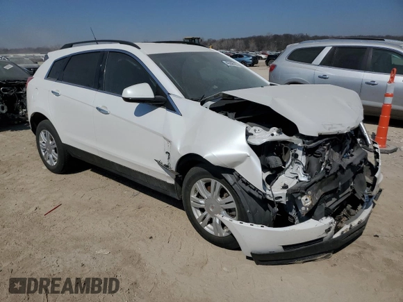 2014 Cadillac SRX with VIN 3GYFNAE32ES667019, listed as a Copart auction lot 49008165 with 98,995 mi miles and Salvage Title. Bid and sale history available at DreamBid. Image 4.