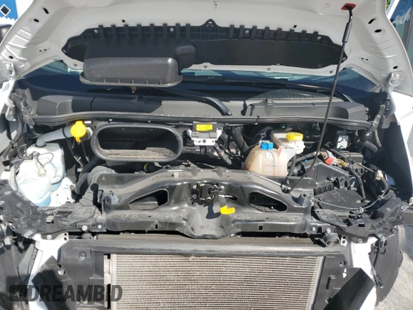 2023 Ram ProMaster Cargo with VIN 3C6LRVVG6PE584399, listed as a Copart auction lot 46678675 with Not Provided miles and Clean Title. Bid and sale history available at DreamBid. Image 11.
