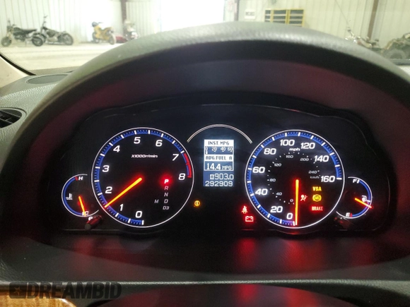 2007 Acura TSX with VIN JH4CL96877C012031, listed as a Copart auction lot 55570415 with 292,909 mi miles and Non repairable. Bid and sale history available at DreamBid. Image 9.