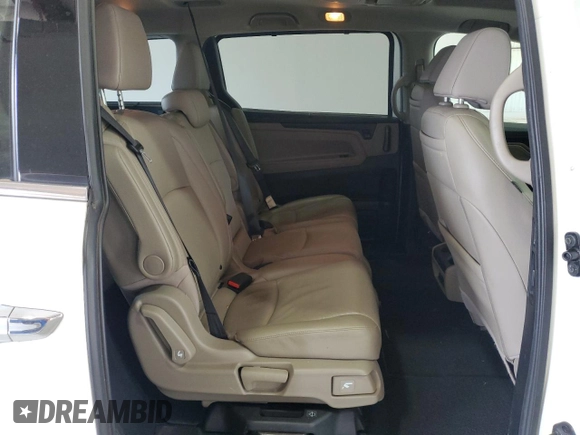 2018 Honda Odyssey Elite with VIN 5FNRL6H90JB103748, listed as a Copart auction lot 61512595 with 117,126 mi miles and Salvage title. Bid and sale history available at DreamBid. Image 11.